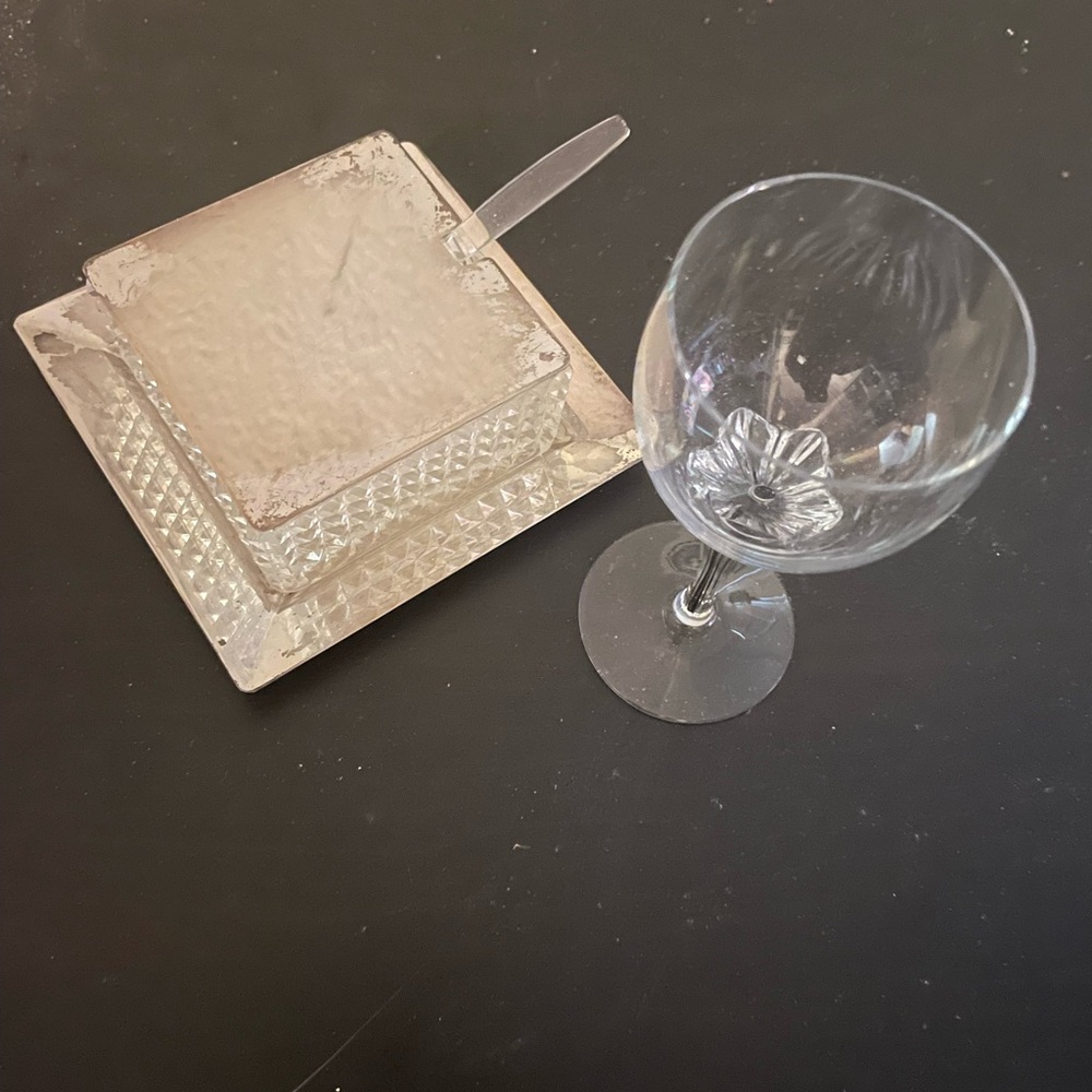 2 for $15 Elegant Glass Serveware Set
